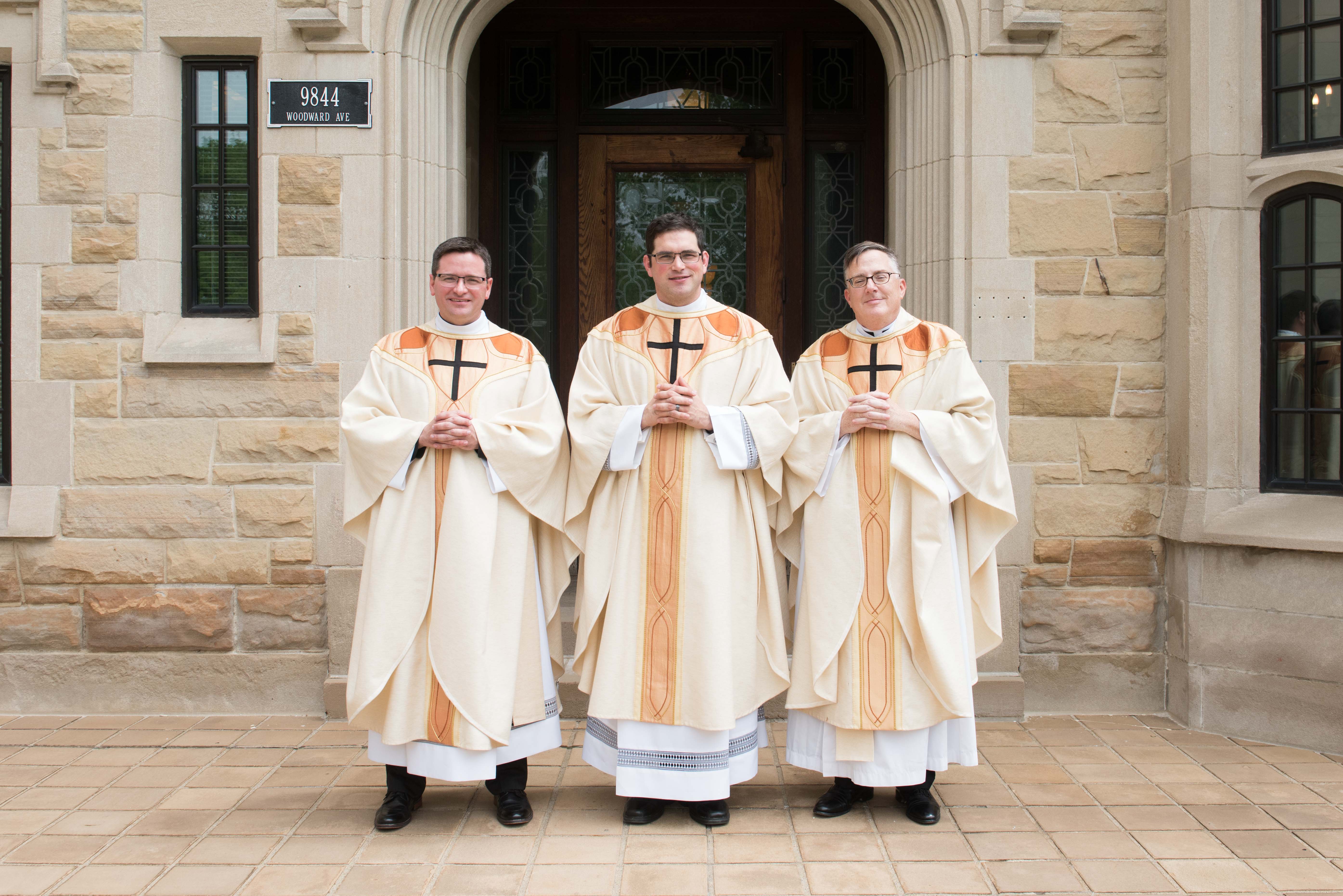 Pentecost Vigil Three New Priests to the Archdiocese of