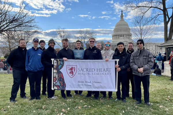 Sacred Heart Seminarians March for Life